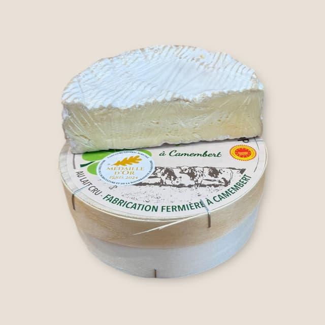 Camembert fermier la ferme du trèfle d'auge