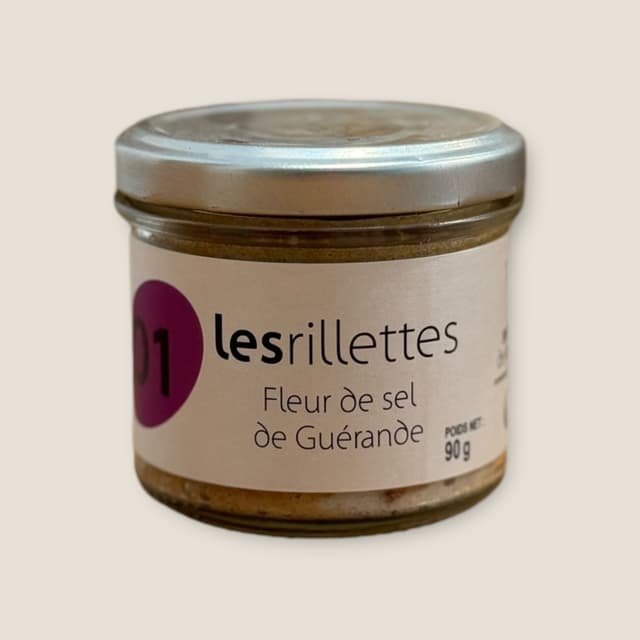 Rillette fleur de sel de Guérande