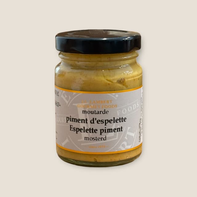 Moutarde piment d'espelette