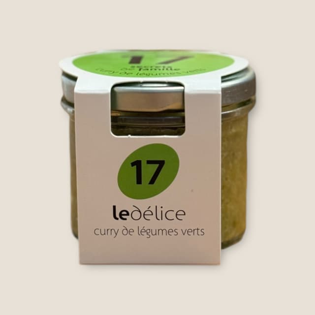 Curry de légumes verts