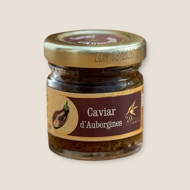 Mini délice du Lubéron Caviar d'Aubergines