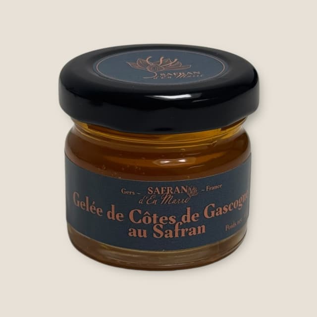 Gelée de Côte de Gascogne au safran