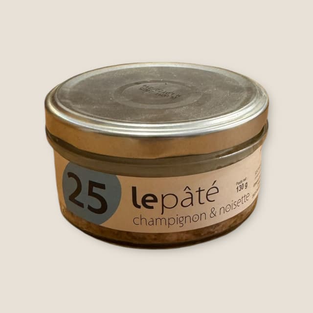 Pâté champignon noisette