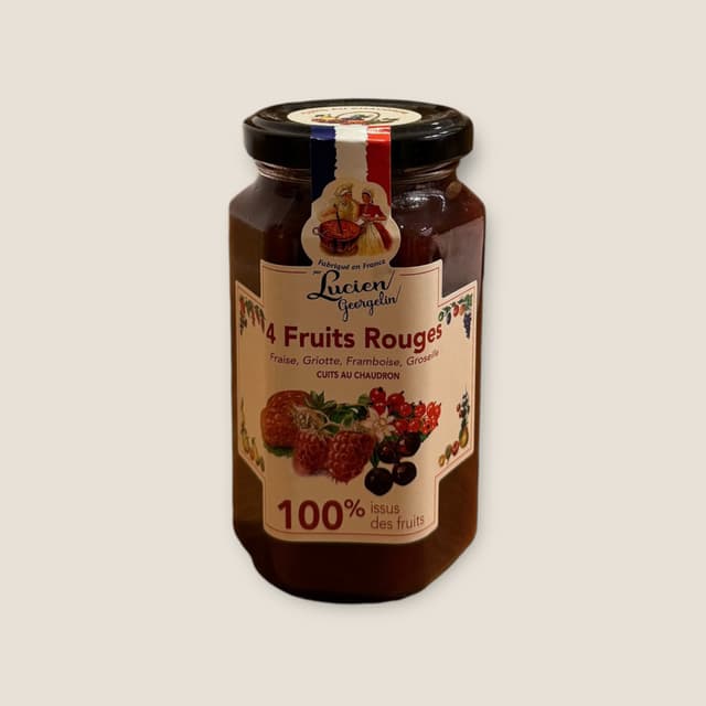 Confiture Georgelin 4 fruits rouges