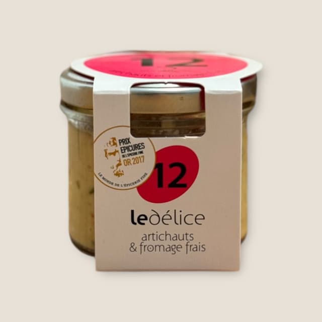 Délice artichaut fromage frais