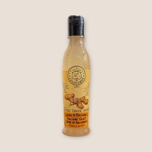 Crème de vinaigre balsamique gingembre