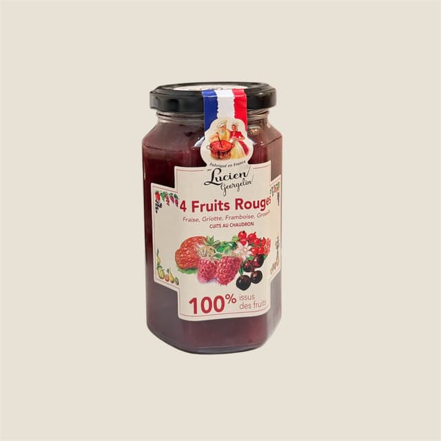 Confiture Georgelin 4 fruits rouges