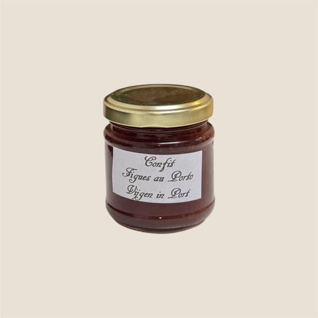 Confit figues porto