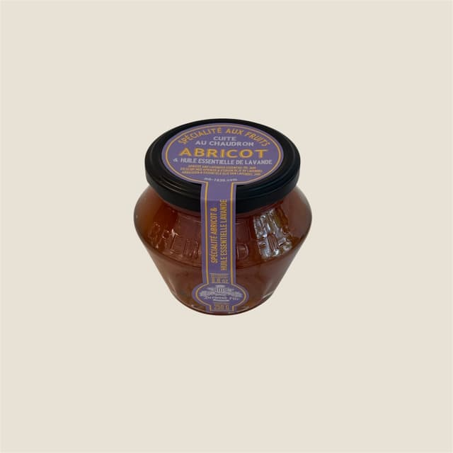 Confiture abricot & lavande