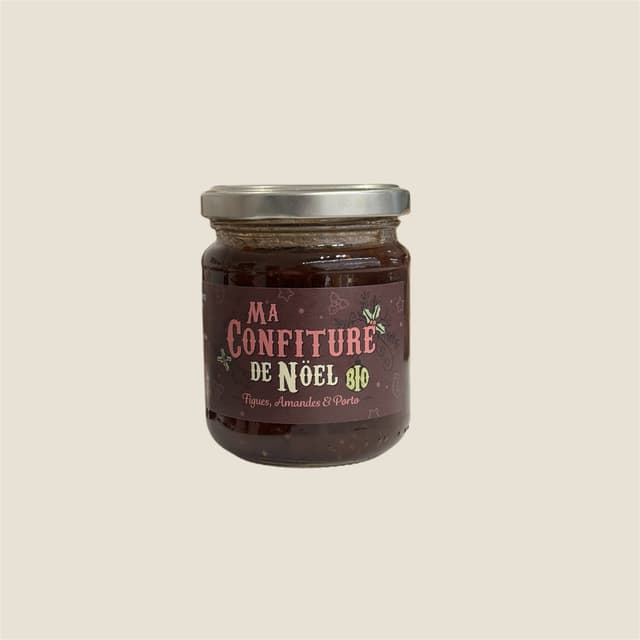 Confiture figues, amandes & porto