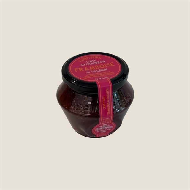 Confiture framboise & champagne
