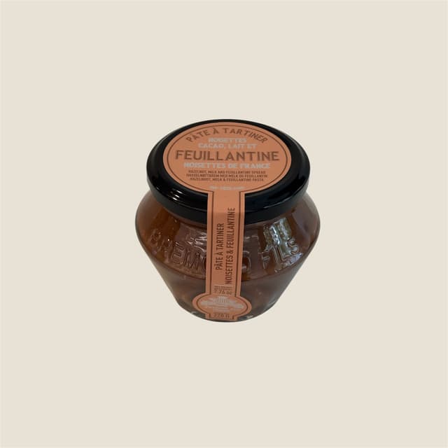 Pâte à tartiner bio noisette, lait & feuillantine
