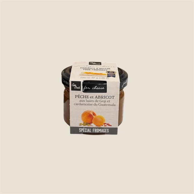 Confit pêche et abricot